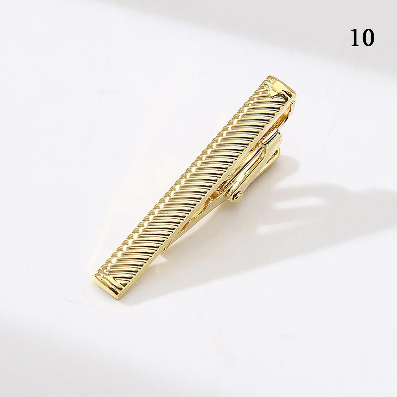 New Fashion Men'S Tie Clips Metal Necktie Daily Business Wedding Ceremony Tie Clip Pin Men Fashion Party Jewelry Accessories Gif