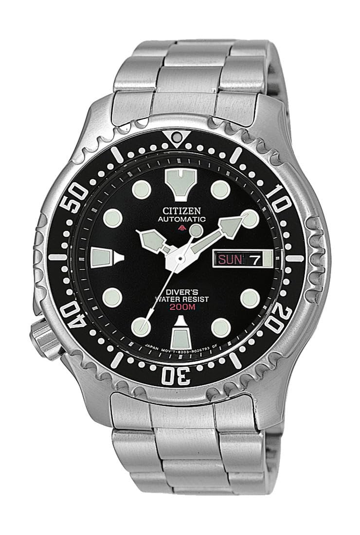 

CITIZEN PROMASTER Black Automatic Japanese Movement Watch 200m Water Resistant Watch Stainless Steel Model NY0040-50E Diver s Men s [Item] чорний
