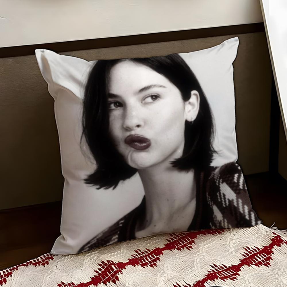 Singer GGracie Abrams Cushion Cover Reversible Soft Durable Pillow Cover Home Car MultiScene Use for Daily Comfort