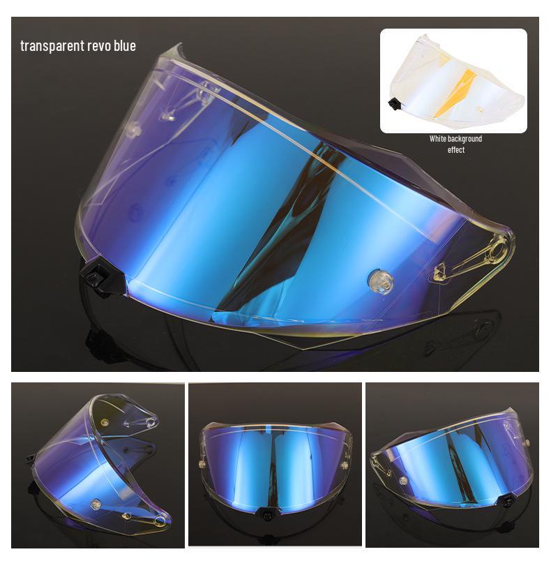 R2R/R2RPRO Motorcycle Helmet Visor - Sun Protection & Safety Accessory