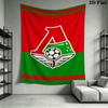Lokomotiv Moscow Spirit Wall Hanging Printed Fabric Blanket Decorative Tapestries for Bedroom Living Room Home Decor