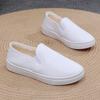Winter Women Are Cotton Shoes Women's Leather Waterproof Little White Shoes Female Students Flat Non-slip Warm Versatile Korean Version Casual Shoes