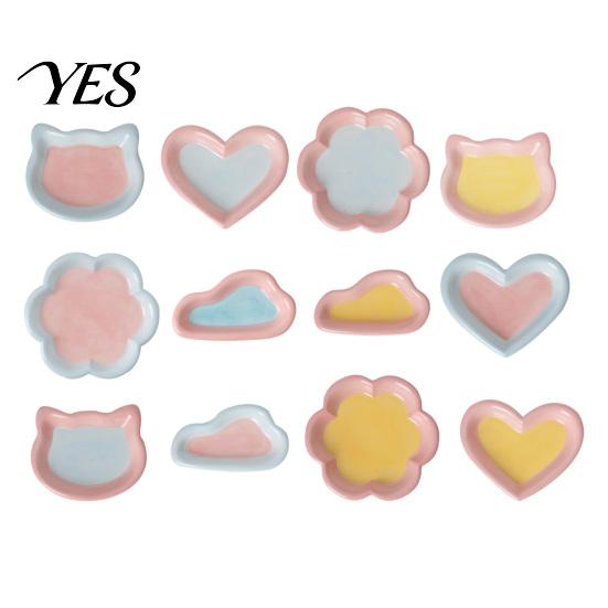 Flat Cat Plate Ceramic Cats Feeding Bowl, Whisker Friendly Kitten Food Dish, Anti Fatigue Dish Wide Shallow Pet Feeder for Dry Wet