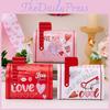 Exquisite Valentine's Day Decorative Tin Mailbox For Unique Romantic Home Decor