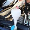 Universal Car Hands-Free Fuel Funnel Portable Fuel Filters Auto Oil Filling Tools Accessories Hands-Free Fuel Funnels blue/white