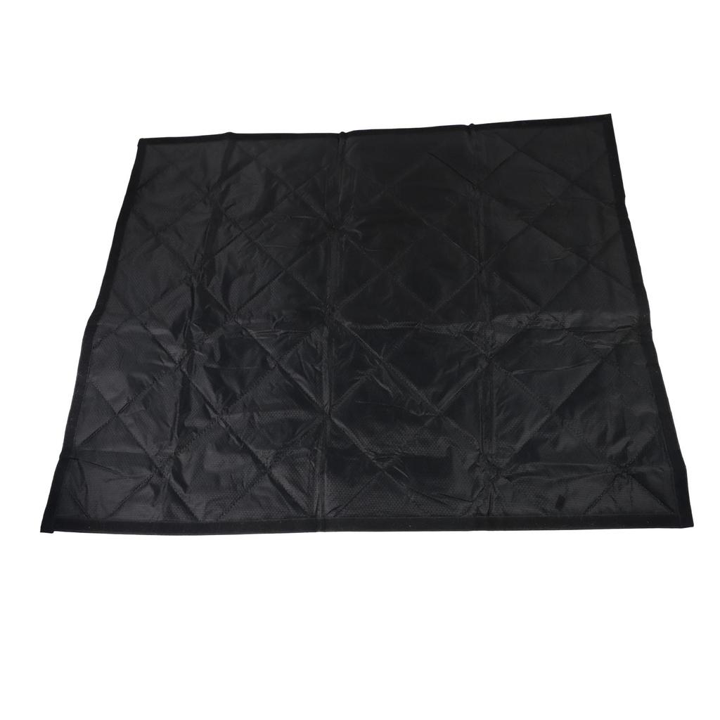 Compact Storage Solution Fireplace Draft Cover Magnetic Draft Stopper