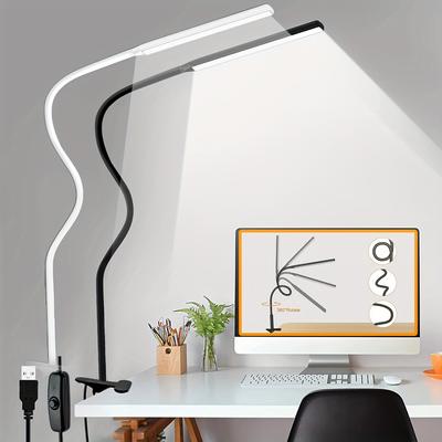 1PC Led Clip Schreibtisch Lampe Augenschutz Lampe Clip Lampe Student Lesen und Schreiben Lampe