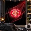 Wall Hanging Tapestry Girona FC Print Cloth for Living Room Bedroom Home Decor