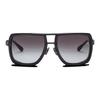 Balmain Original Design Titanium Acetate Pilot Sunglasses Men Sunglasses Black BPS160B5900