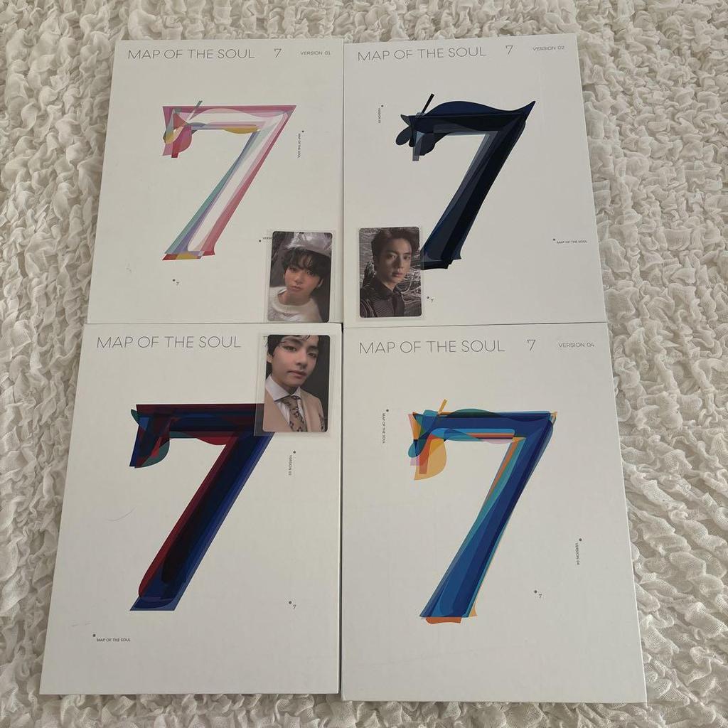 [USED] [Official] BTS Map of the Soul 7 Album (4 versions)