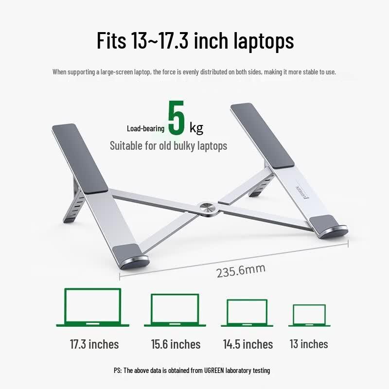 Ugreen Foldable Aluminum Laptop & Tablet Stand