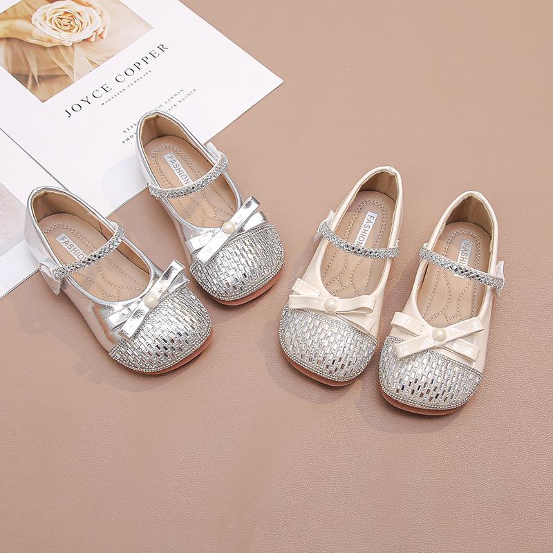 Summer New Style Soft Sole Little Girl Comfortable Soft Sole Leather Shoes