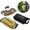 Outdoor Wet Tissue Box Canvas Paper Towels Wet Wipes Dispenser Hanging Storage for Outdoor Camping Accessories