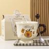 Buddhist Kapibala Ceramic Cup High-Pretty Capybara Mug with Spoon Cute Student Water Cup Couple Souvenir