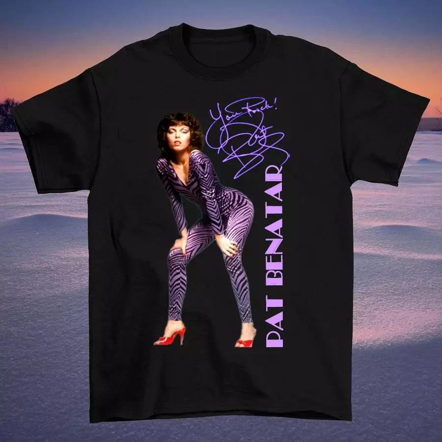 Pat Benatar Signature Collection Cotton Unisex Black Tshirt All Size S5XL Unisex T-Shirt XXXXL