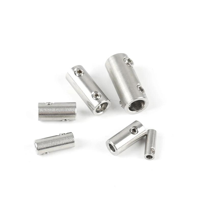 10PCS Stainless Steel 304 Hand Screw Wire Rope Clip Clamp Fit with Hexagon Grub Bolts Buckle for 2 3 4 5 6 8 10mm Cable