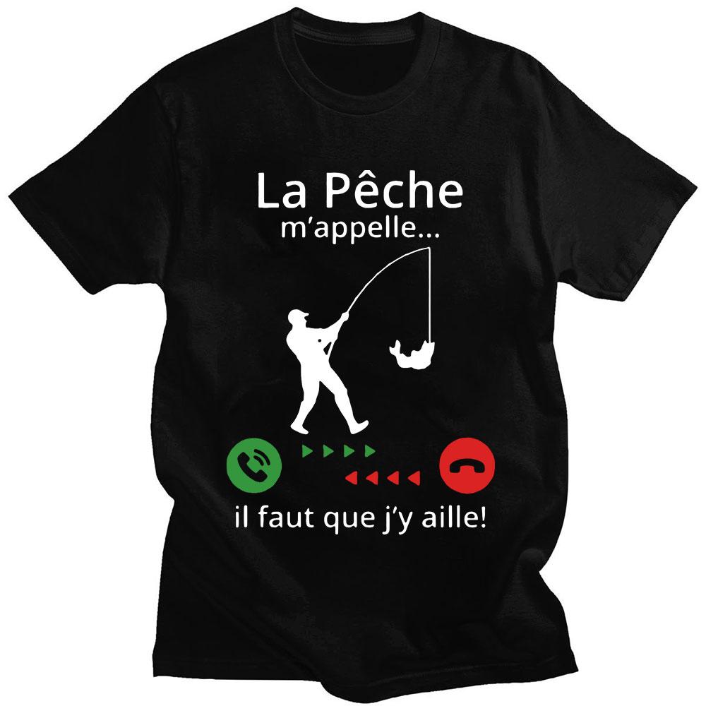 

Fishing Calls Me I Must Go T Shirt Fisherman Summer Short Sleeve T-shirts Women s T-shirt Streetwear Tops - Men s Summer Cot... 5XL різнокольоровий