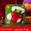 DIY Children's Sew-and-Stitch Christmas Tree Threading Kit