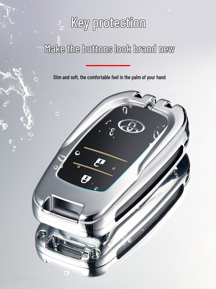Compatible Key Case for Toyota Land Cruiser Prado Old Model