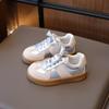 Children Tennis Shoes Girls School Causal Shoes New Fashion Patchwork Kid Running Sneakers for Boys Versatile Non-slip Hook Loop