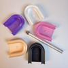 Multiple Colors 5D Suede Nail U-Shaped Magnet DIY Nail Tool Nail Tools Nail Art Tools  Finger Rest