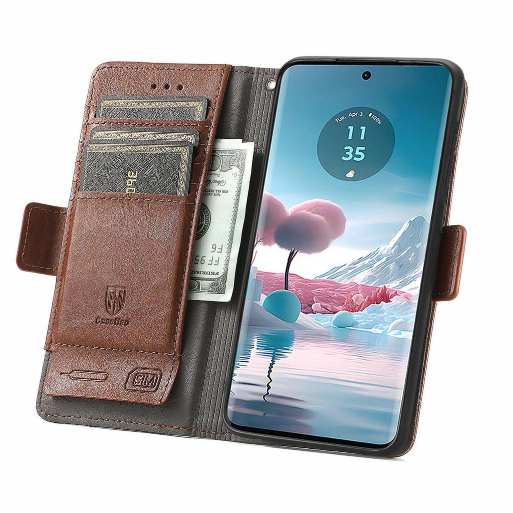 Multifunctional Magnetic Flip Cover Leather Case for Motorola Moto G/G Stylus/G Play/G22-G96/Edge 30-Edge 60/E13...Where Fashion Meets Function