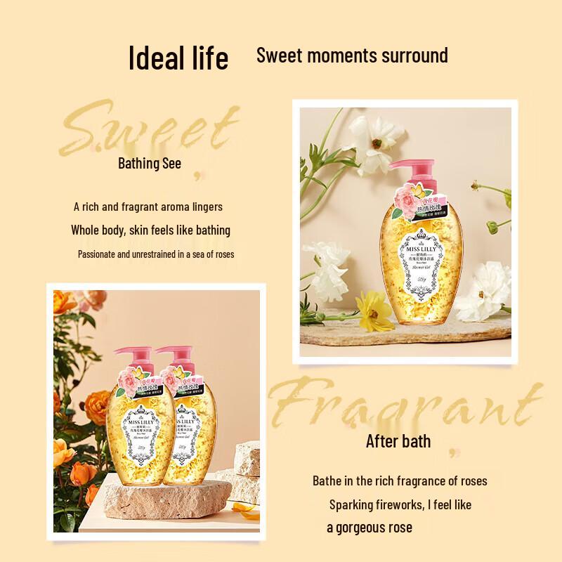 Miss Lily Rose Petal Shower Gel