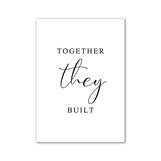 Personalized Print Custom Couple Names and Date Posters and Prints Wall Art Canvas Painting Wedding Anniversary Engagement Gift