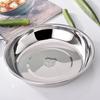 ZISIZ 304 Stainless Steel Round Serving Plate