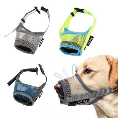 Breathable Mesh Dog Muzzle Prevent Biting Barking Mouth Guard Dog Mouth Cover  for Most Dog