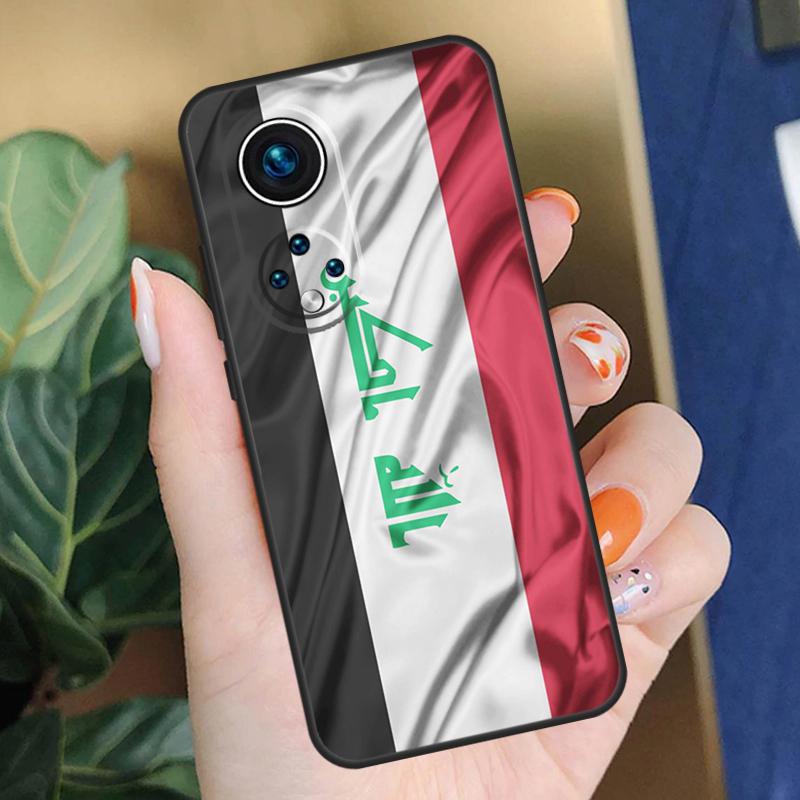 Iraqi Flag Case For Honor X9c X9b X8b X9a X8a X8 X9 50 70 90 Lite Honor 200 Pro Magic 7 5 6 Lite Cover