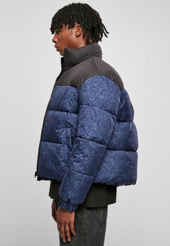 Зимняя куртка Urban Classics AOP Retro Puffer Jacket schwarz