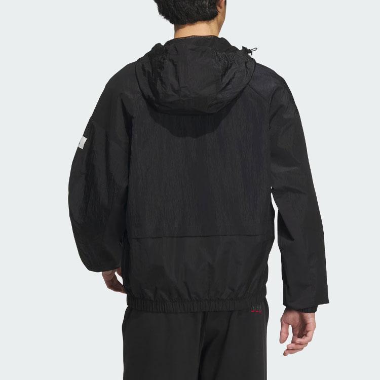 Adidas Lounge Jackets Men's Black Hooded Moderate Other IP4986