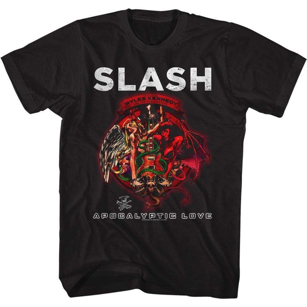 Slash Apocolyptic Love Music T-shirt Tops Tees Men's Women's Unisex