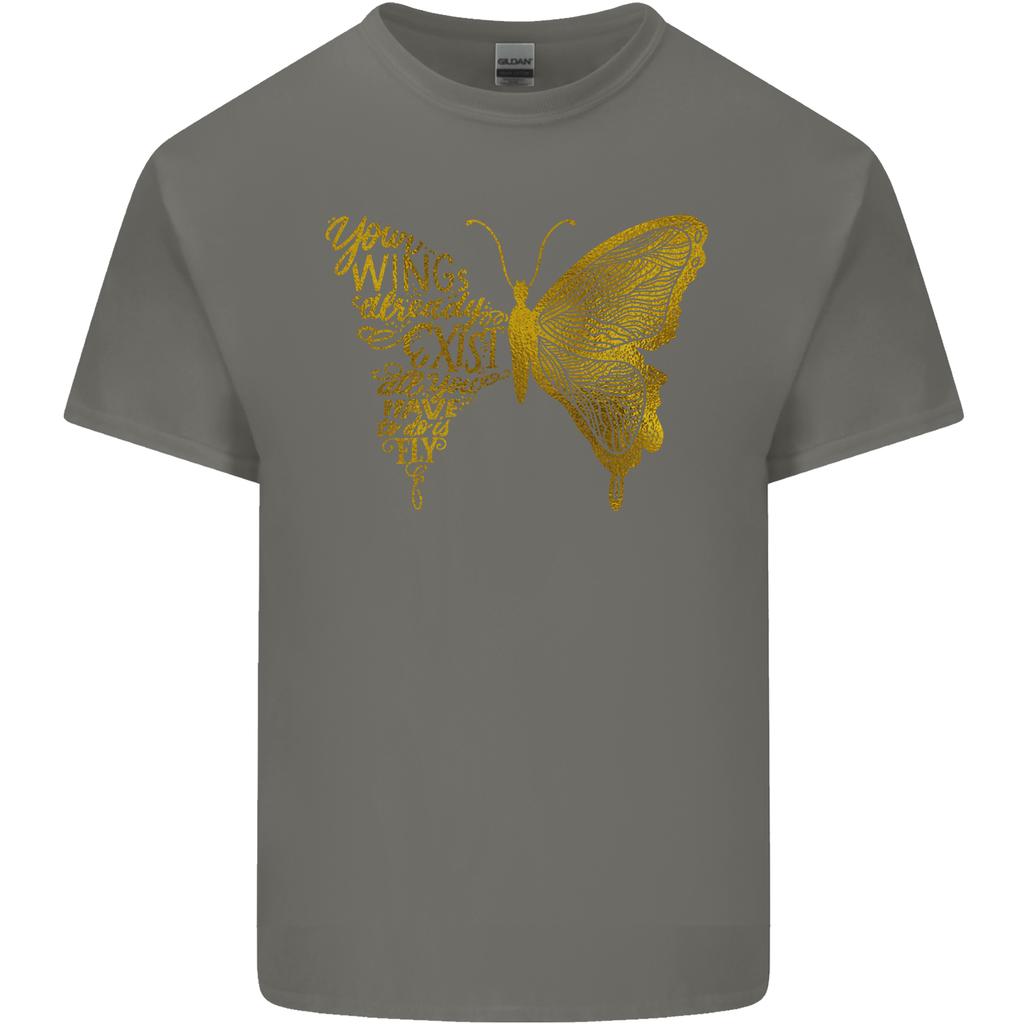 Butterfly Inspirational Quote Rhopalocera Unisexs Light Cotton TShirt
