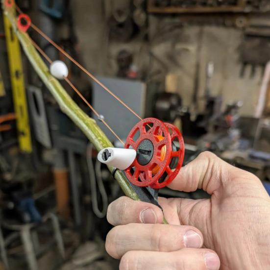 Fisherman's Birthday Greeting Card 3D Printed Greeting Card with Detachable Fishing Accessories Happy Birthday Card Gift for Fishing Enthusiasts