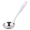 Household Soup Spoon 304J Stainless Steel Spoon Large Head Deepened Soup Spoon Dining Spoon Kitchen Soup Spoon Noodle Spoon