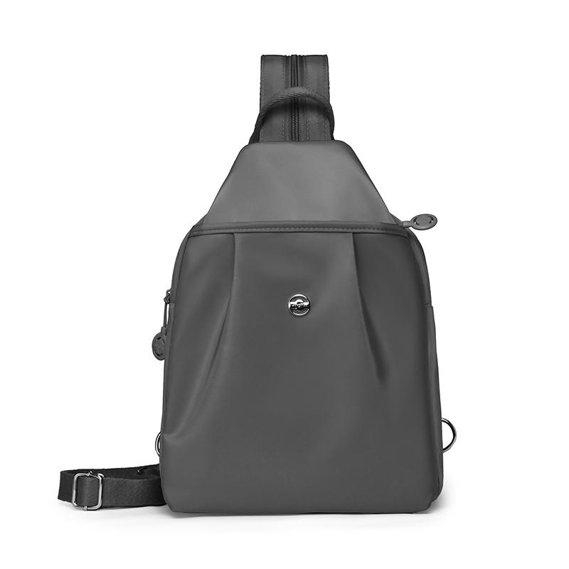 Compact Backpack with Adjustable Straps and Front Zipper Pocket