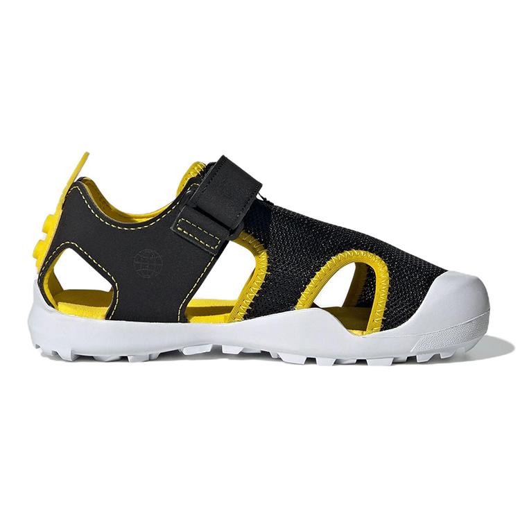 New Adidas Captain Toey Captaintoey K Children's Sandals Black Yellow Kids' GY5089