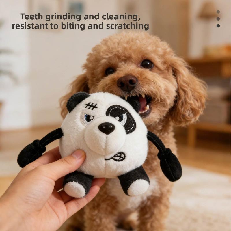 Dog Toy Plush Chewable Companion for Sleep with Sound Effect. Fun Gadget To Relieve Boredom. Doggy Pet Supplies.