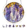 Acryl-Sonnenfänger Fenster-&Garten-Hänge-Sonnenfänger Regenbogen Innenfenster-Dekoration für Wohnzimmer Schlafzimmer Bunte Acryl-Puzzles Sonnenfänger
