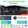8.8" Wireless Carplay Auto Car Radio For BMW 5 Seires E60 LHD 2006-2012 CCC CIC System Android 13 GPS Multimedia Video Player FM BT