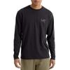 Arc Teryx Men S Crag CoTTon Logo Long Sleeve T ShirT Black