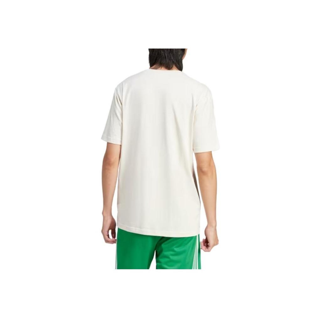 Adidas Adicolor Trefoil Tee Wonder White Men Streetwear IU2367