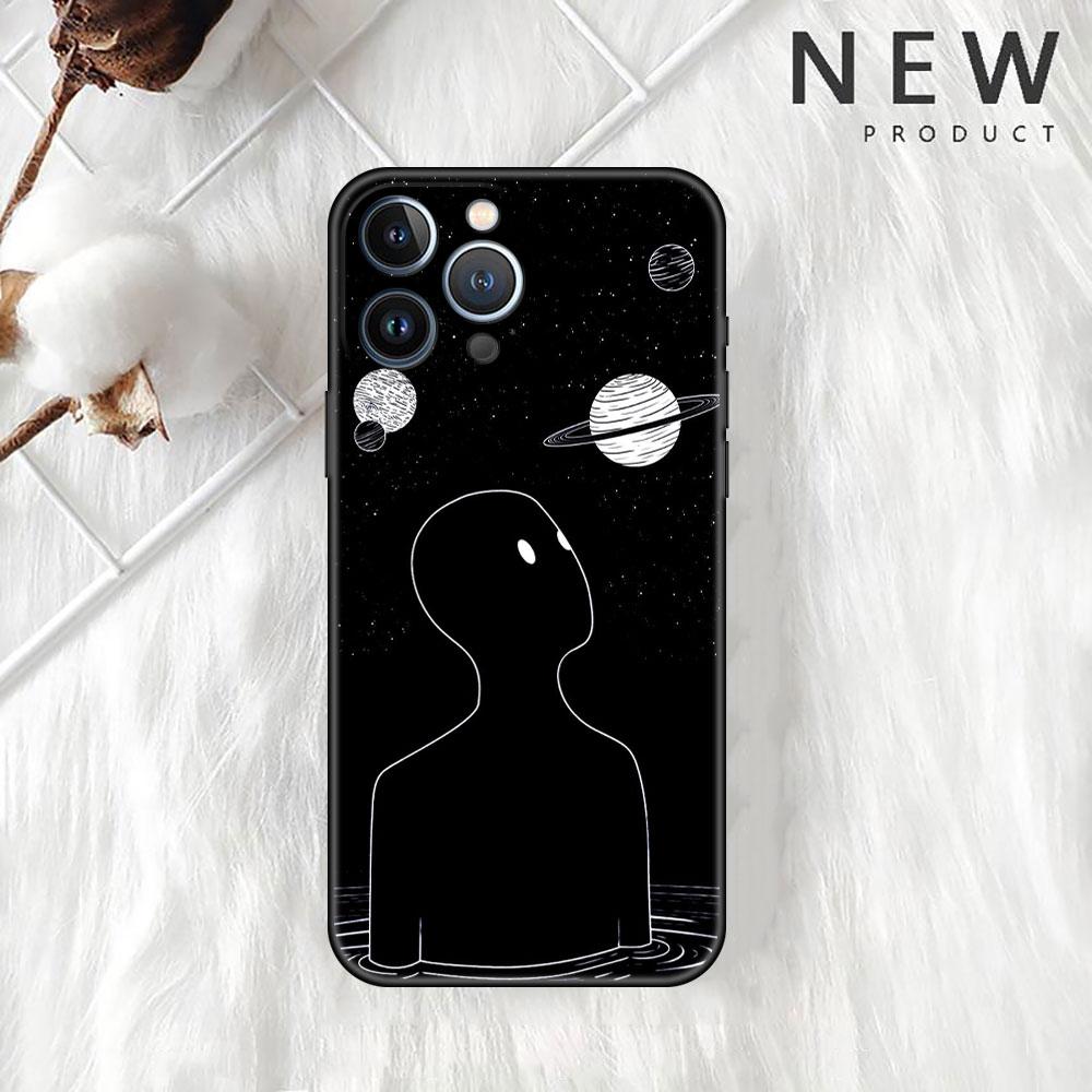 

Чехол Space Star Galaxy для Apple iPhone 14 Pro Max 13 11 12 Mini SE 7 8 Plus X XS 6 6S, силиконовый чехол для телефона, мягкий чехол из ТПУ iPhone 13