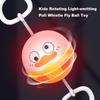 Hand Eye Coordination Kids Rotating Light-emitting Ball Novelty Fly Ball Toy