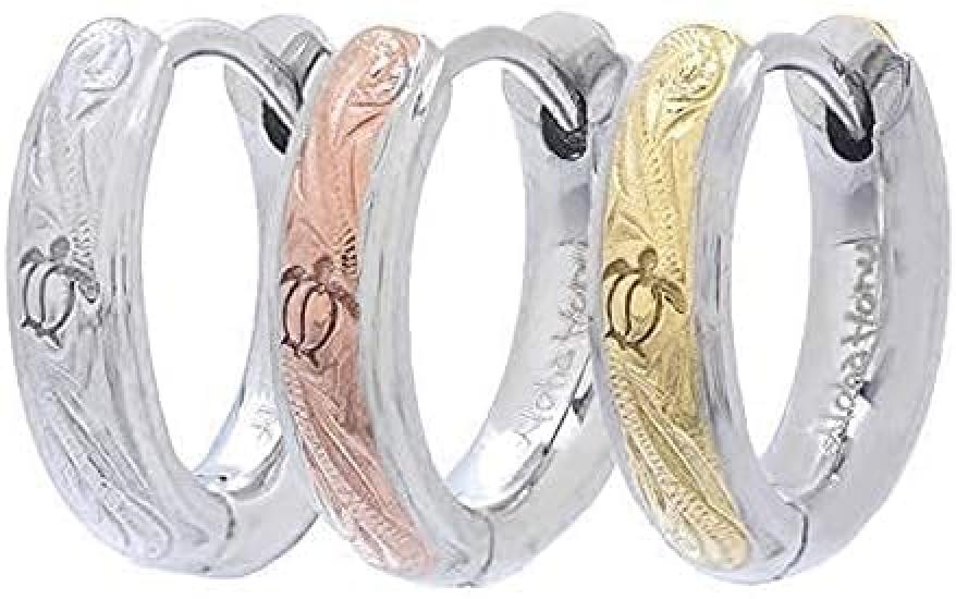 Earrings Hawaiian Jewelry Accessories 3 Colors Honu Scroll Wave Jewelry Gift Wrapping Kit Set [LocoMocoAloha] [Genuine Product]