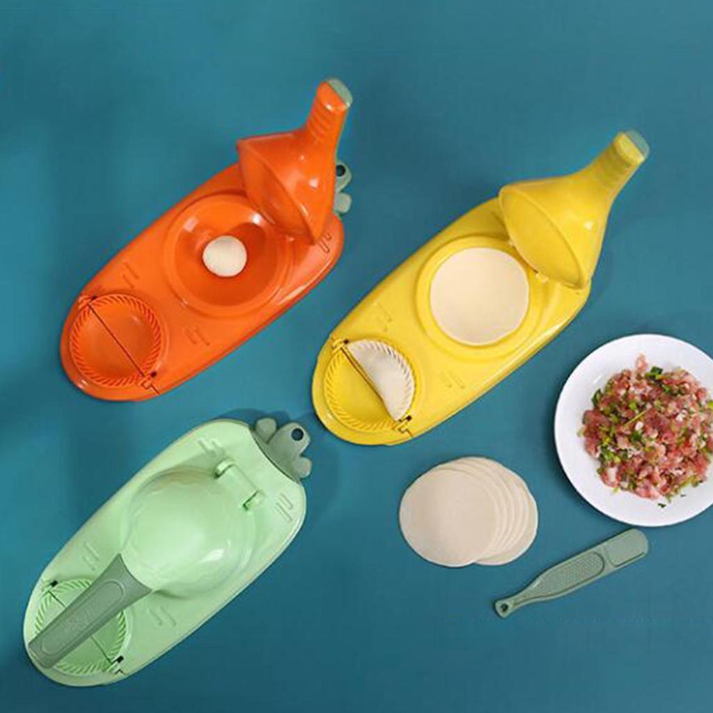 Rengör Lätt Dumpling Skin Maker Hängande hål Design Praktisk artefakt DIY