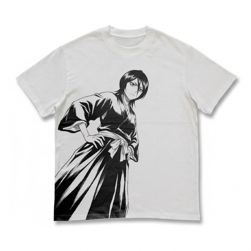 Best Anime Bleach Ichigo Kurosaki Graphic Cotton Tshirt Unisex Short Sleeve Fashion Brand Tee Luxury Casual Vintage Tees