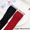 Party Ornament Flocking Flocking Ribbon Soft Sparkling Diamond Decor Webbing Glitter Design Hotfix Rhinestone Gift Wrapping